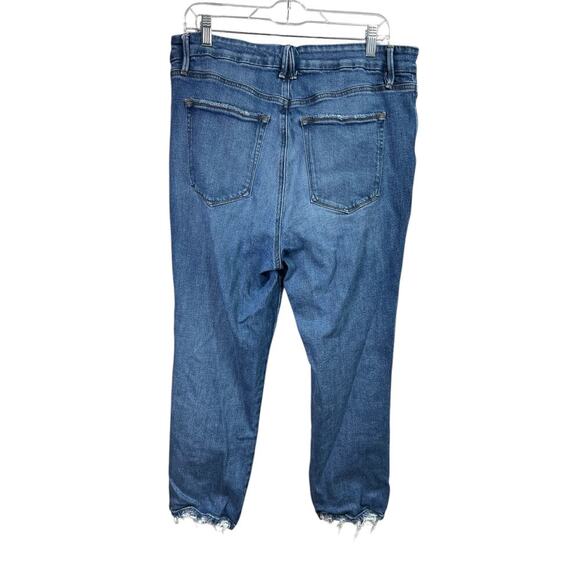 Good American Women's Jeans Frayed Hem Size 16 - Picture 15 of 15